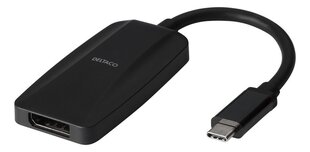 Deltaco USBC-DP8K цена и информация | Адаптеры и USB-hub | kaup24.ee