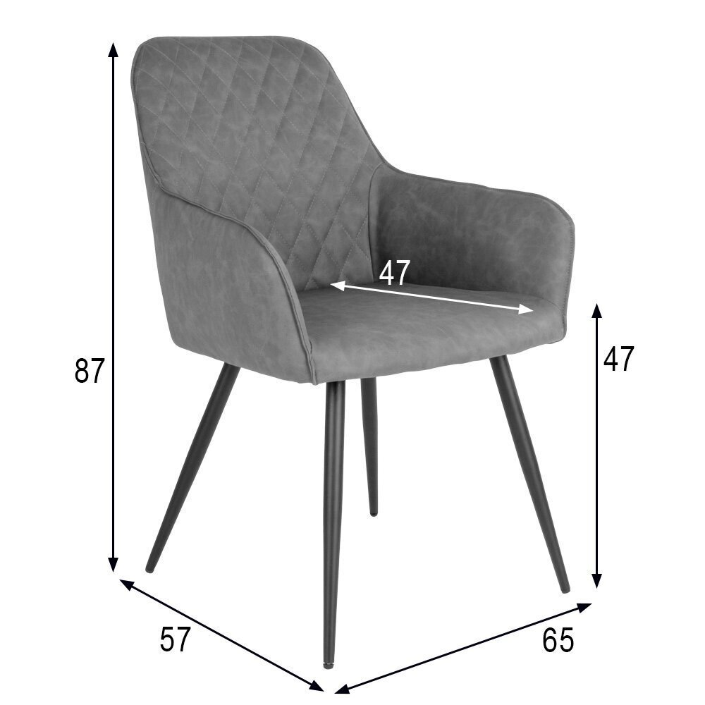 2-tooliga komplekt Harbo hind ja info | Söögitoolid, baaritoolid | kaup24.ee