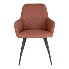 2-tooliga komplekt Harbo, pruun hind ja info | Söögilaua toolid, köögitoolid | kaup24.ee