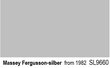 Erbedol Schlagfester Lack Spray - Löögikindel email põllumajandusmasinatele - spray Massey Fergusson-Silber from 1982 SL9660 hind ja info | Värvid | kaup24.ee
