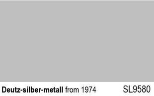 Erbedol Schlagfester Lack Spray - Löögikindel email põllumajandusmasinatele - spray Deutz-Silber-Metall from 1974 SL9580 hind ja info | Värvid | kaup24.ee