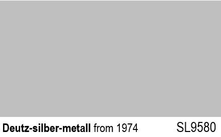 Erbedol Schlagfester Lack Spray - Löögikindel email põllumajandusmasinatele - spray Deutz-Silber-Metall from 1974 SL9580 цена и информация | Värvid | kaup24.ee