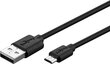 Goobay, Micro-USB 5 W, 1 m. цена и информация | Kaablid ja juhtmed | kaup24.ee