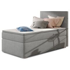 Кровать  Rocco, 90х200 см, серая цена и информация | Кровати | kaup24.ee