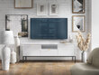 TV-alus AKL Furniture Nova Sands RTV154, valge hind ja info | TV alused | kaup24.ee