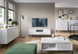 TV-alus AKL Furniture Nova Sands RTV154, valge hind ja info | TV alused | kaup24.ee