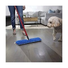 Швабра из микрофибры Vileda Flip Mop, 45 x 12 см цена и информация | Принадлежности для уборки | kaup24.ee