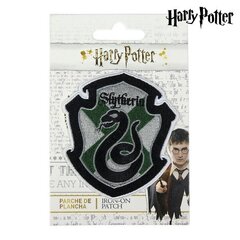 пластырь Slytherin Harry Potter Зеленый Серый Полиэстер цена и информация | Атрибутика для игроков | kaup24.ee