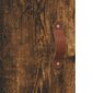vidaXL kõrge kapp, suitsutatud tamm, 34,5x34x180 cm, tehispuit hind ja info | Kummutid | kaup24.ee
