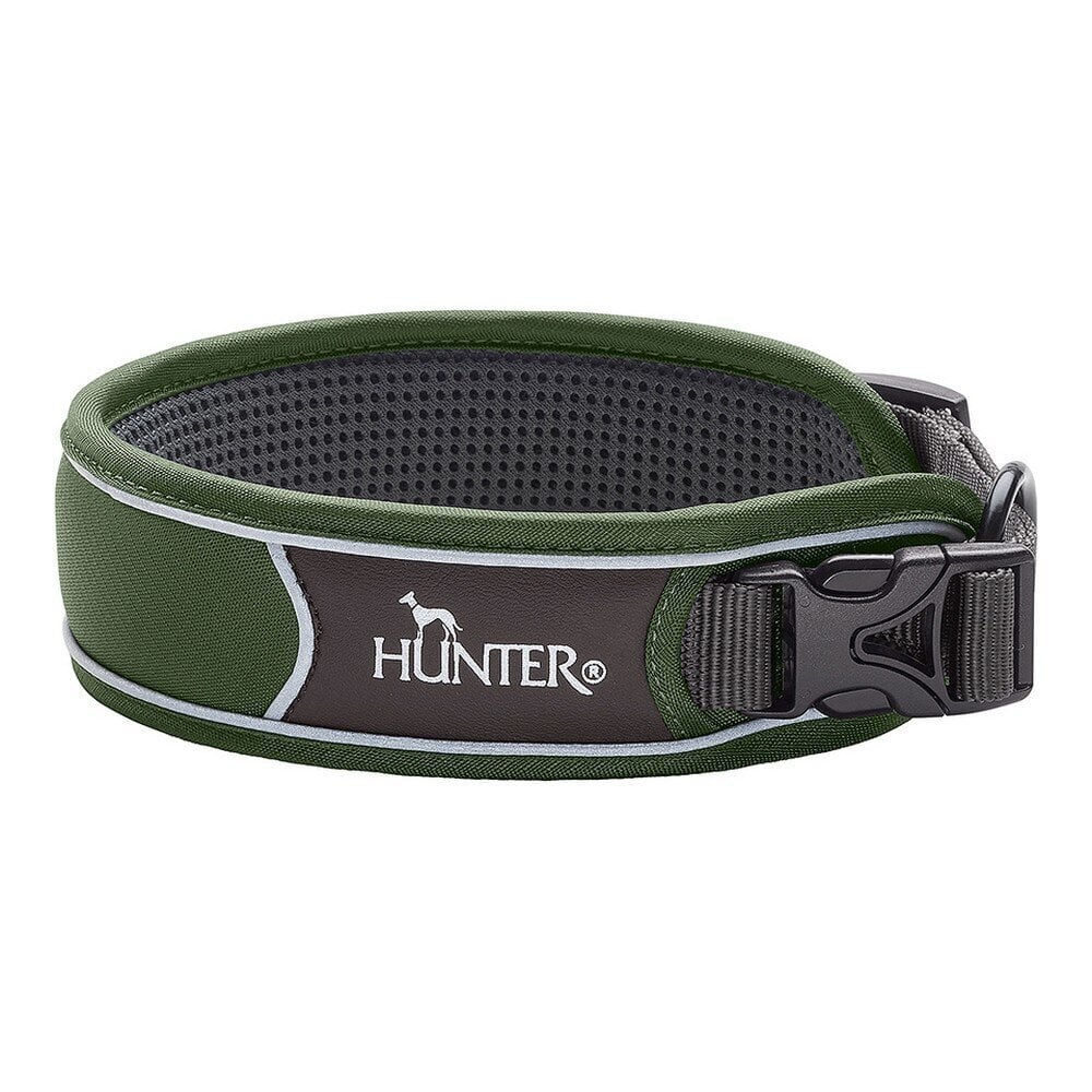 Koera kaelarihm Hunter Divo Roheline (25-35 cm) hind ja info | Kaelarihmad ja traksid koertele | kaup24.ee