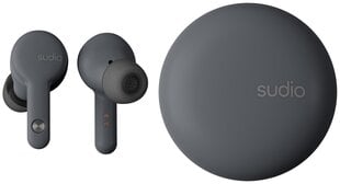 Sudio A2 Wireless Bluetooth Earbuds Anthracite цена и информация | Наушники | kaup24.ee