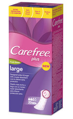 Pesukaitsmed Carefree Large Fresh Scent, 20 tk hind ja info | Tampoonid, hügieenisidemed, menstruaalanumad | kaup24.ee