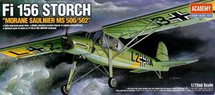 Liimitav mudel Academy 12459 FIESELER FI-156 STORCH 1/72 цена и информация | Склеиваемые модели | kaup24.ee