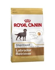 Royal Canin Labrador Retriever Sterilised Adult сухой корм для взрослых лабрадоров-ретриверов, стерилизованный, 12 кг цена и информация | Сухой корм для собак | kaup24.ee