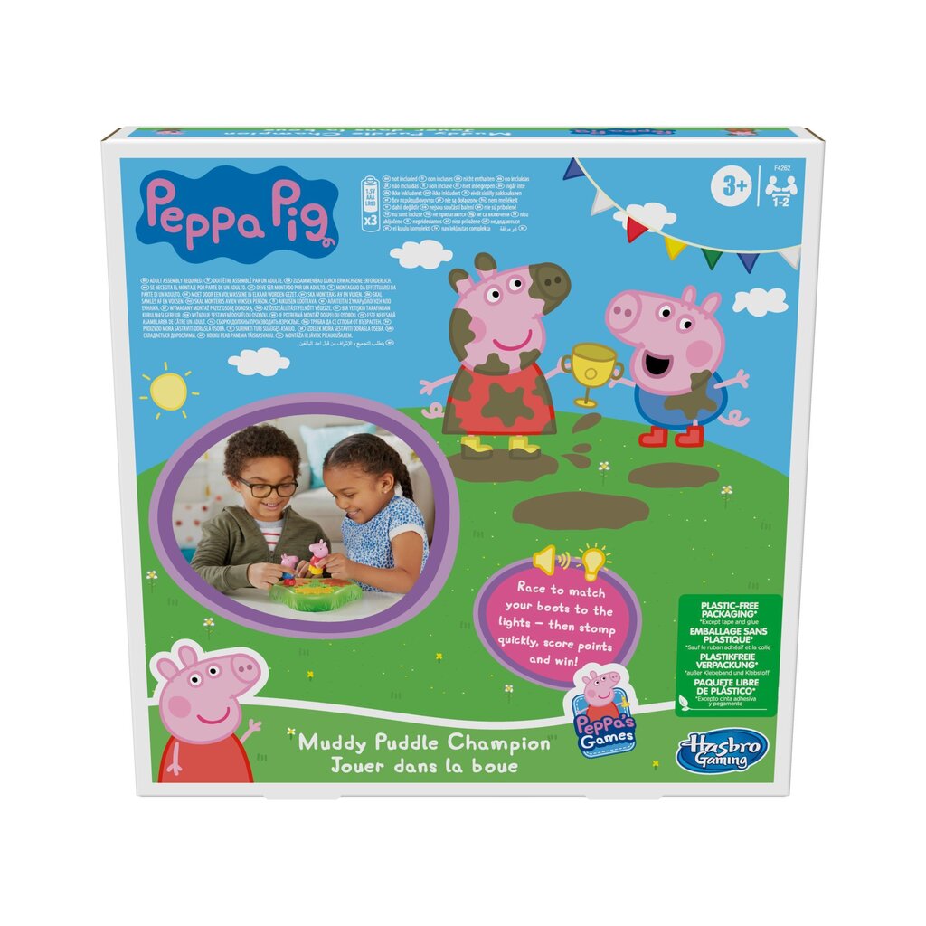 Настольная игра Hasbro Peppa Pig Mud Score Champion LT, LV, EE цена |  kaup24.ee