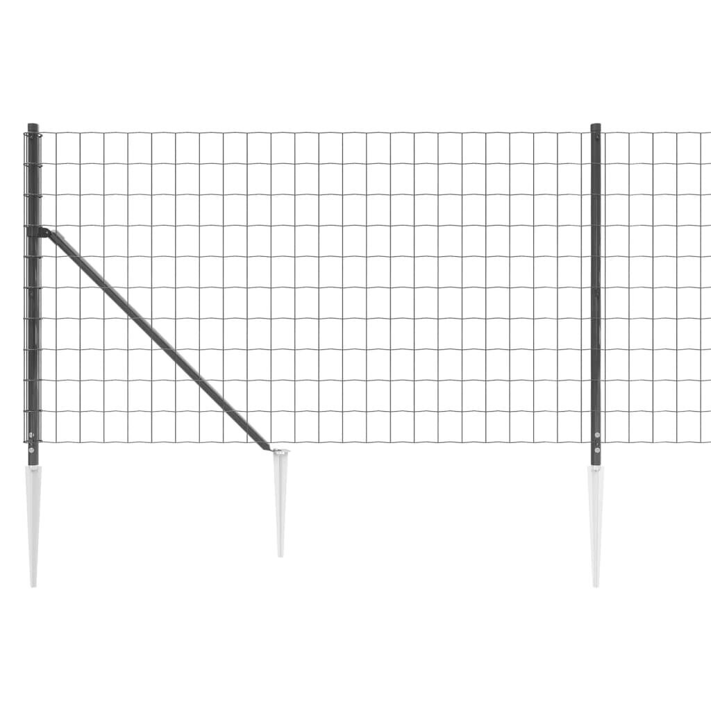 Traataed vidaXL 0,8x25m hind ja info | Aiad ja tarvikud | kaup24.ee