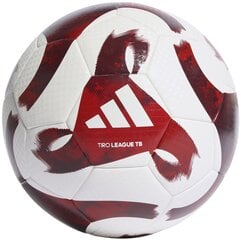 Adidas Мячи Tiro League Thermally Bonded White Red HZ1294 HZ1294/5 цена и информация | Футбольные мячи | kaup24.ee