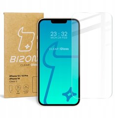 Karastatud klaas, Bizon Glass Clear 2, iPhone 14 цена и информация | Защитные пленки для телефонов | kaup24.ee