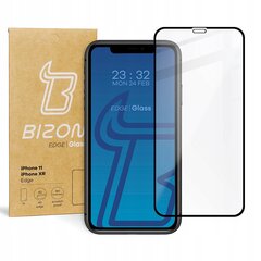 Karastatud klaas, Bizon Edge, iPhone 11/ XR цена и информация | Защитные пленки для телефонов | kaup24.ee
