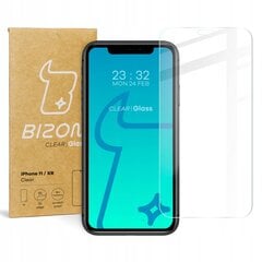 Karastatud klaas, Bizon Glass, iPhone 11 hind ja info | Ekraani kaitsekiled | kaup24.ee