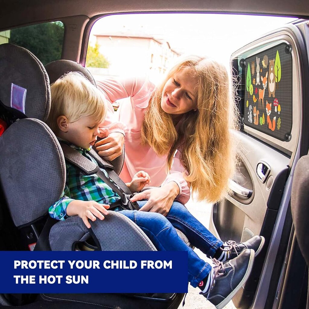 Auto päikesesirm ultraviolettkiirguse kaitsega цена и информация | Lisaseadmed | kaup24.ee