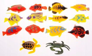 Kujude komplekt, kalad/mereloomad. 5-6 cm hind ja info | Arendavad mänguasjad | kaup24.ee