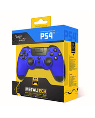 Steelplay MetalTech Wireless Controller (Ps4), Blue hind ja info | Mängukonsoolide lisatarvikud | kaup24.ee