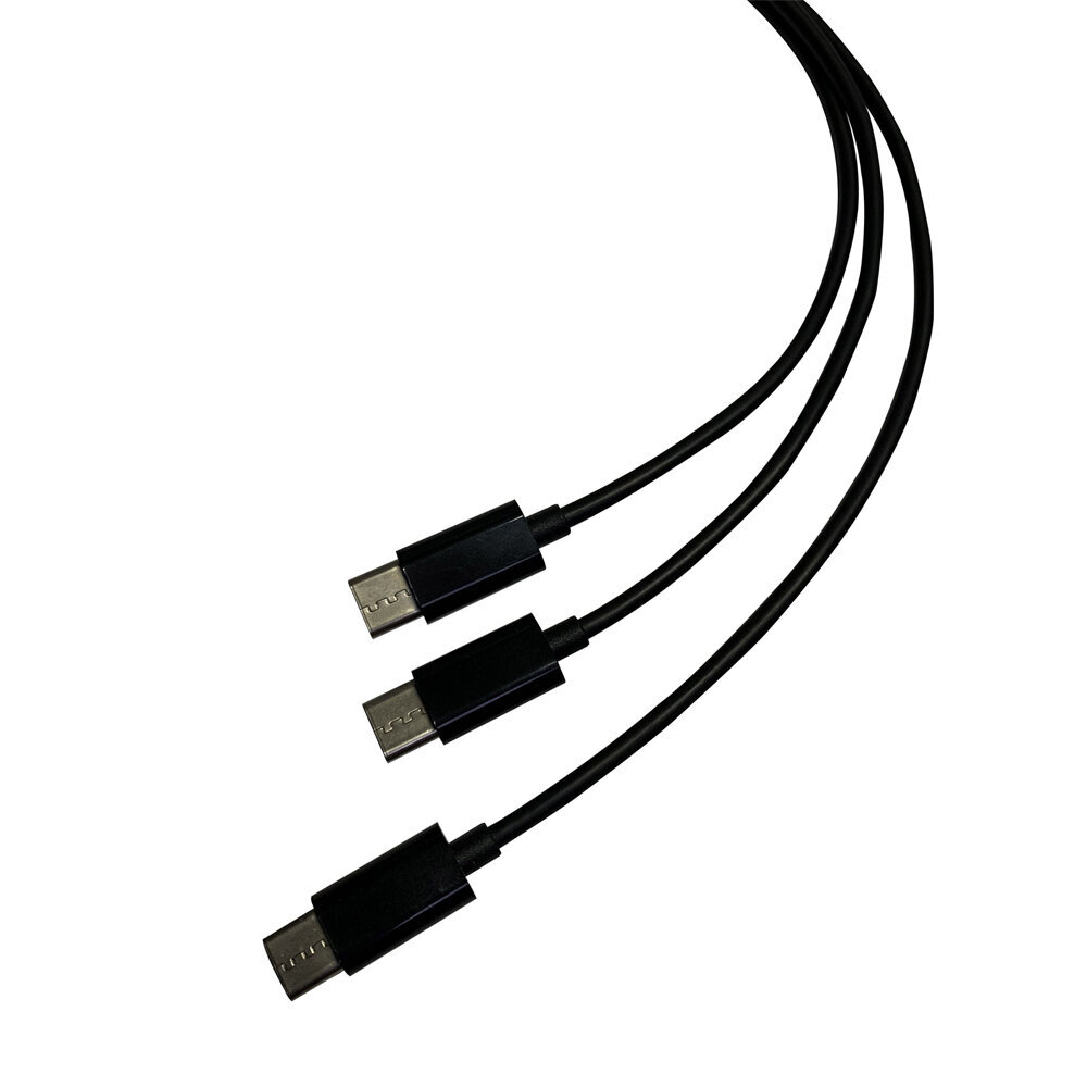 Steelplay Dual Play & Charge Cable For Controllers (Ps5), Black цена и информация | Mängukonsoolide lisatarvikud | kaup24.ee