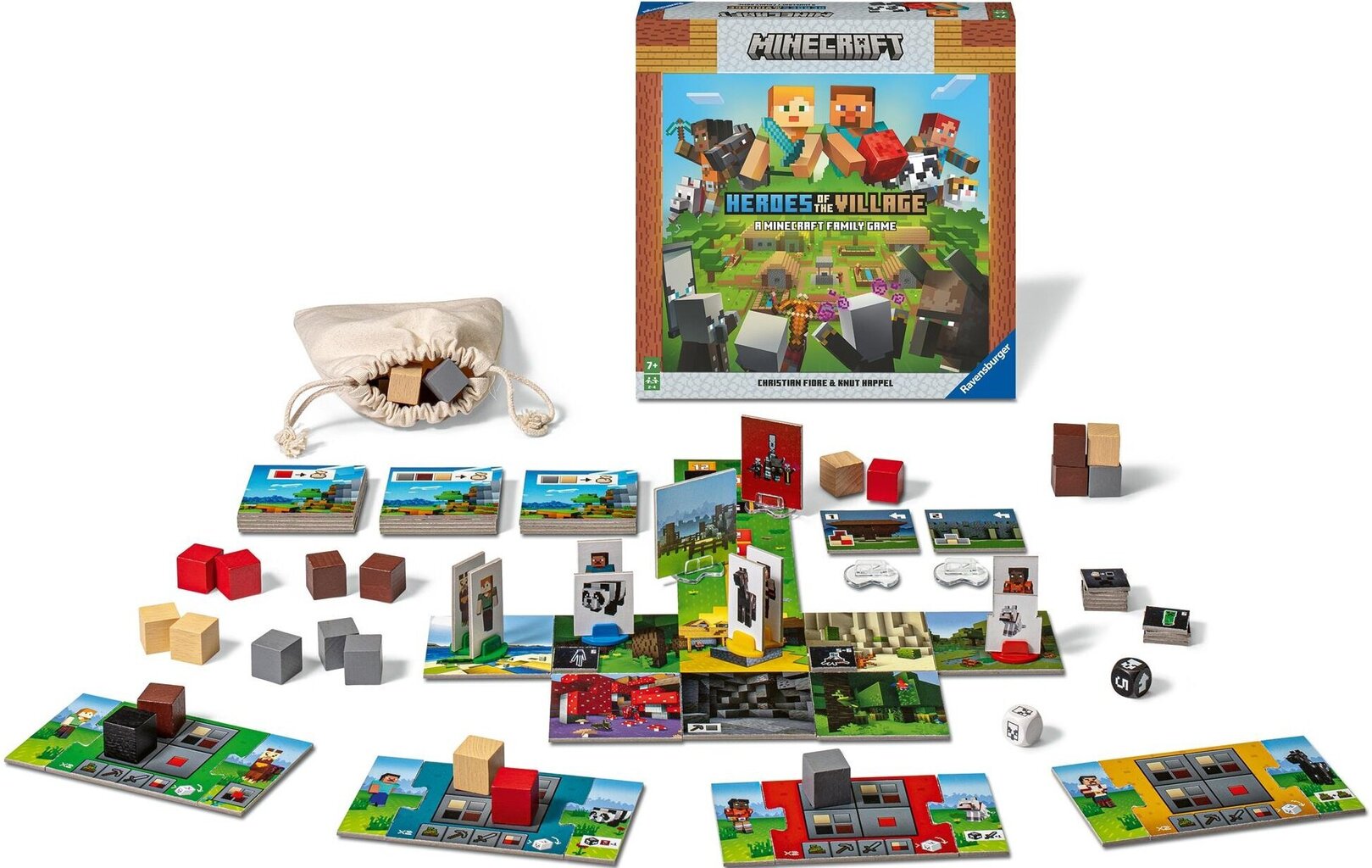 Mäng Minecraft – Heroes of the Village, Ravensburger hind ja info | Lauamängud ja mõistatused | kaup24.ee