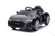 Electric Ride On Car Audi R8 Lift A300 Black hind ja info | Laste elektriautod | kaup24.ee