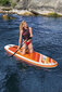 Täispuhutav aerulaud Bestway HF Aqua Journey, 274x76x12 cm, oranž цена и информация | Veesport | kaup24.ee