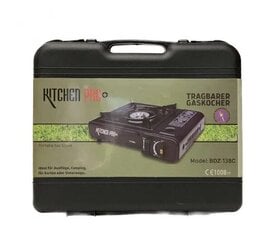 Газовая туристическая плитка Kitchen Pro Tragbarer Gaskocher для приготовления еды  (BDZ-168C) цена и информация | Газовые горелки, баллоны | kaup24.ee