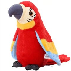 Värviline interaktiivne rääkiv papagoi цена и информация | Мягкие игрушки | kaup24.ee