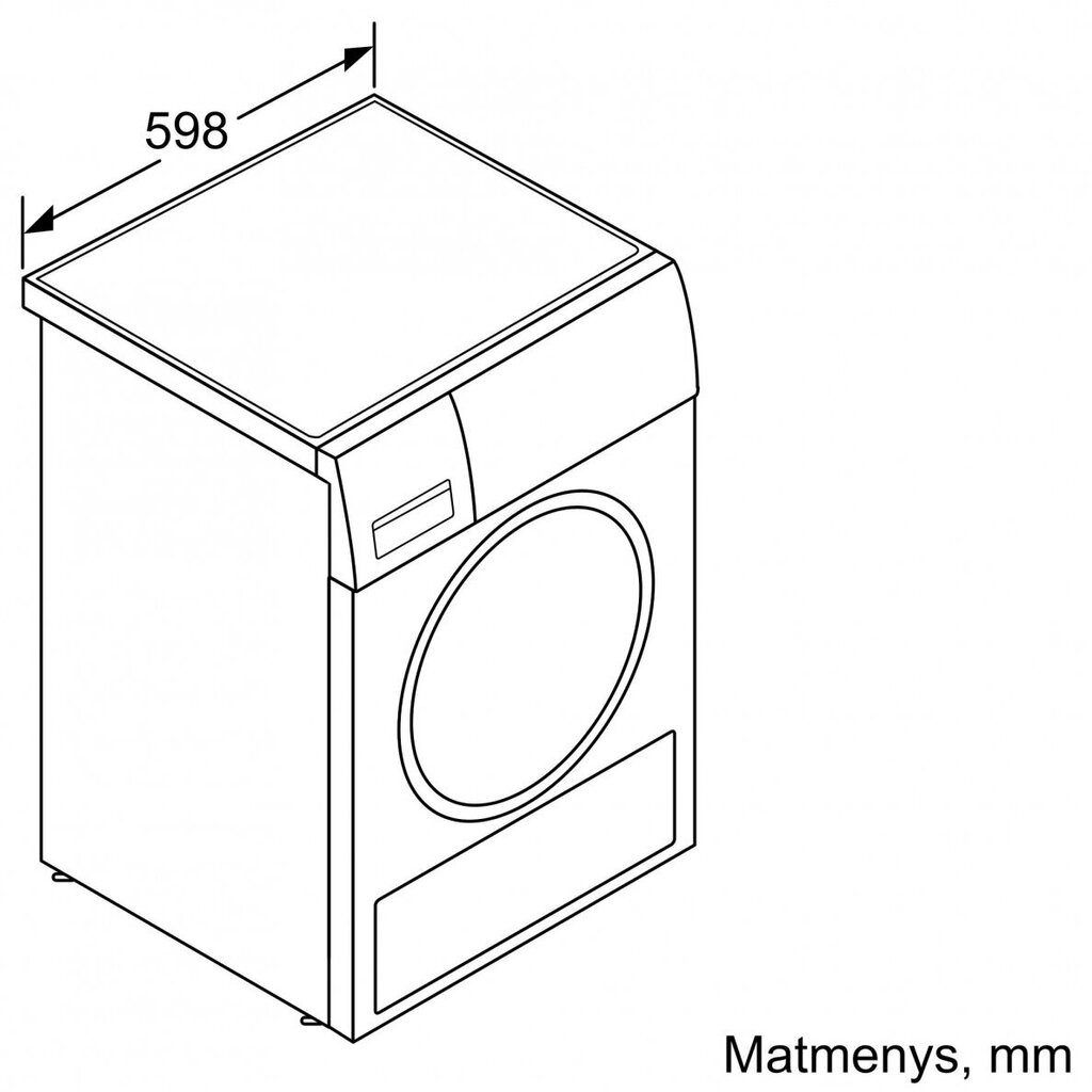 Bosch WQG245AISN Seeria 6 цена и информация | Pesukuivatid | kaup24.ee