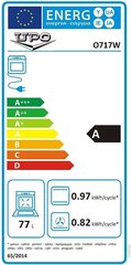 Upo O717W цена и информация | Духовки | kaup24.ee