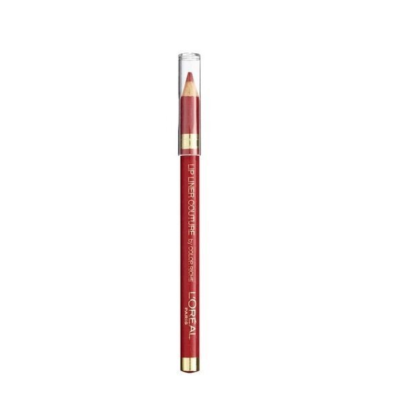 Huulepliiats L'Oreal Lip Liner Couture By Color Richie 461 Scarlet Rouge 1 tk. hind ja info | Huulepulgad, -läiked, -palsamid, vaseliin | kaup24.ee