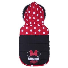 Koera mantel Minnie Mouse Punane Must XXS цена и информация | Одежда для собак | kaup24.ee