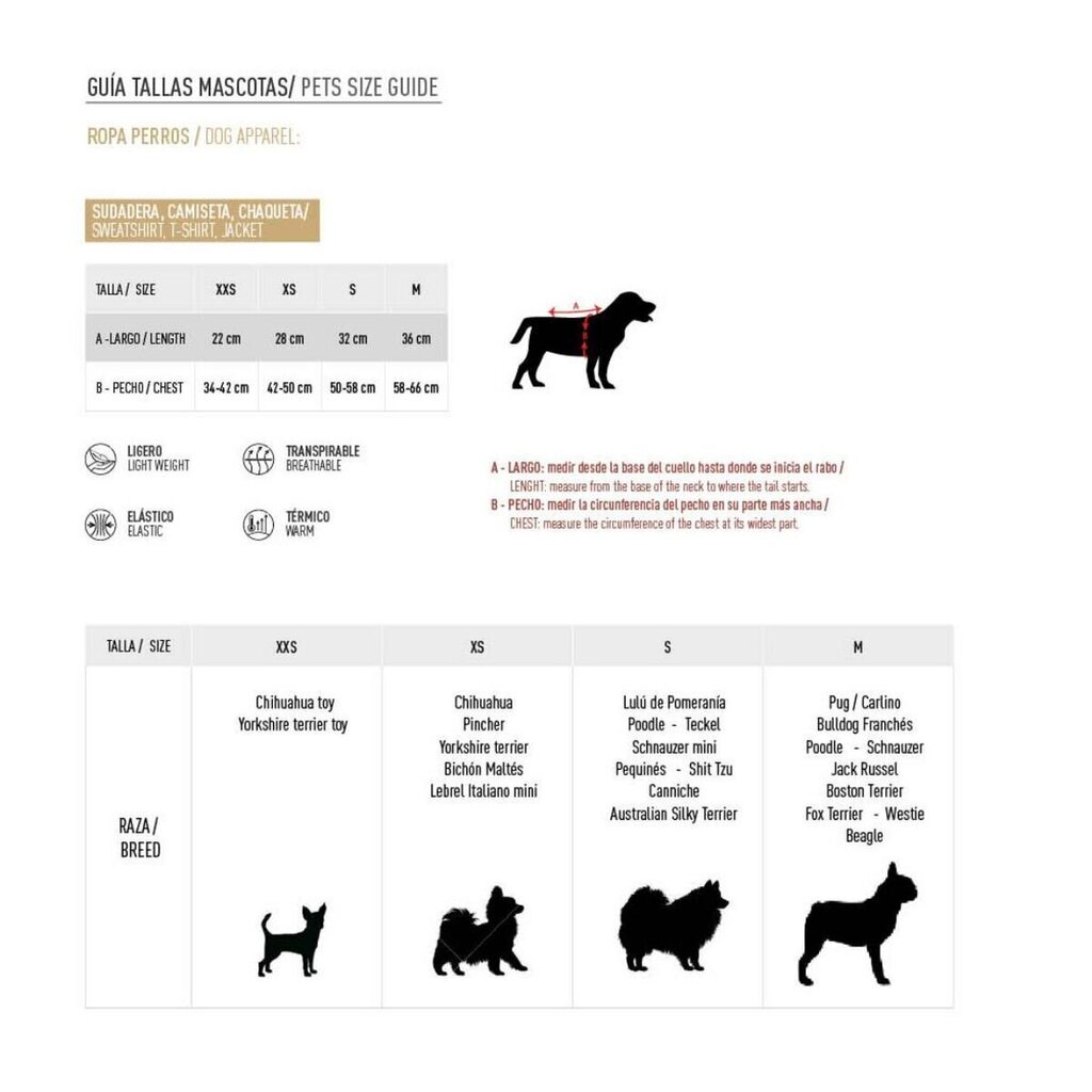 Koera mantel ACDC Hall M hind ja info | Riided koertele | kaup24.ee