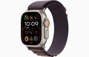 Apple Watch Ultra 2 GPS + Cellular, 49mm Titanium Case with Indigo Alpine Loop - Small MRER3UL/A hind ja info | Nutikellad (smartwatch) | kaup24.ee