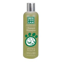 Šampoon koertele Men for San Tea tree, 300 ml hind ja info | Karvahooldustooted loomadele | kaup24.ee