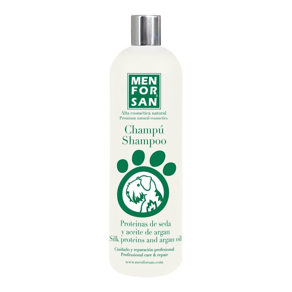 Šampoon koertele Men for San Argan õli, 1 l hind ja info | Karvahooldustooted loomadele | kaup24.ee