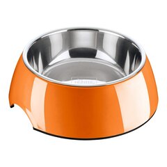 Кормушка для собак Hunter Нержавеющая сталь меламин Оранжевый (14,5 x 14,5 x 7 cm) цена и информация | Миски, ящики для корма | kaup24.ee