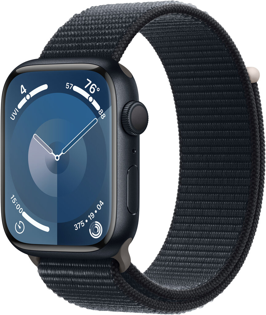Apple Watch Series 9 GPS 41mm Midnight Aluminium Case with Midnight Sport Loop - MR8Y3ET/A цена и информация | Nutikellad (smartwatch) | kaup24.ee