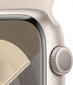 Apple Watch Series 9 GPS 45mm Starlight Aluminium Case with Starlight Sport Band - M/L MR973ET/A hind ja info | Nutikellad (smartwatch) | kaup24.ee