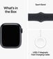 Apple Watch Series 9 GPS 45mm Midnight Aluminium Case with Midnight Sport Band - M/L MR9A3ET/A цена и информация | Nutikellad (smartwatch) | kaup24.ee