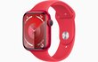 Apple Watch Series 9 GPS 45mm (PRODUCT)RED Aluminium Case with (PRODUCT)RED Sport Band - M/L MRXK3ET/A hind ja info | Nutikellad (smartwatch) | kaup24.ee