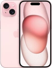 Apple iPhone 15 128GB Pink MTP13PX/A hind ja info | Telefonid | kaup24.ee