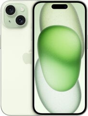 Apple iPhone 15 128GB Green MTP53PX/A hind ja info | Telefonid | kaup24.ee