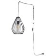 Rippvalgusti juhtmega TK Lighting Brylant Black 2287