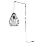 Rippvalgusti juhtmega TK Lighting Brylant Black 2287 цена и информация | Rippvalgustid | kaup24.ee